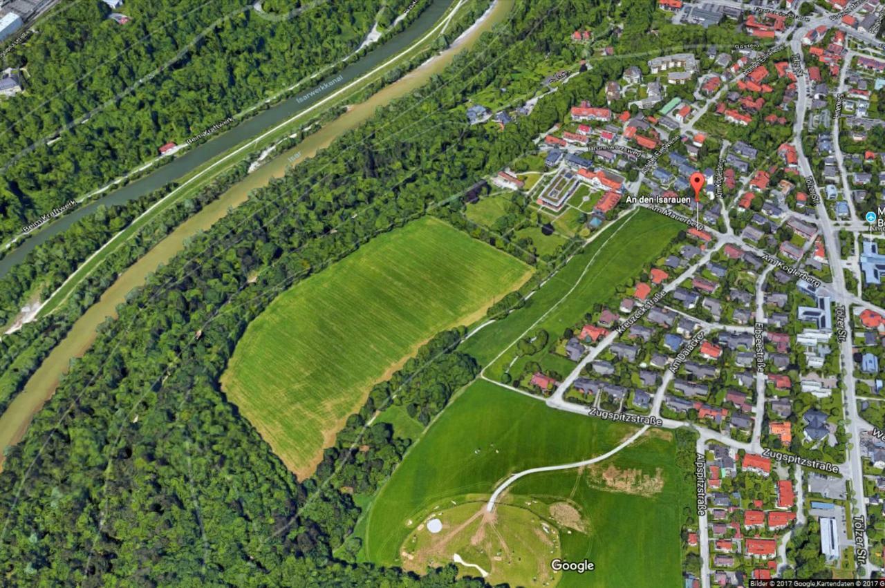 An Den Isarauen Apartment Grünwald Exterior foto
